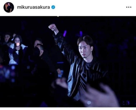 朝倉未来選手（本人インスタグラムより）