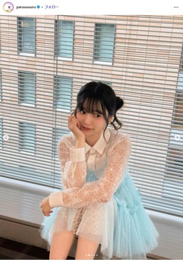 島崎遥香さんのインスタグラム（＠paruuuuuru）より