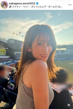 中川安奈さんのインスタグラム（＠nakagawa.anna1022）より