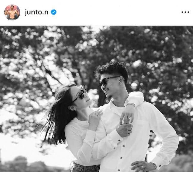 中谷潤人選手のインスタグラム（＠junto.n）より