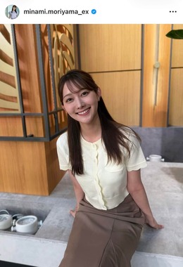 森山みなみさんのインスタグラム（＠minami.moriyama_ex）より