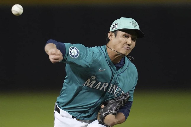 2025年、MLBオープン戦での藤浪晋太郎（写真：AP/アフロ）