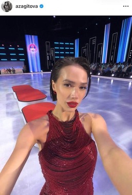 アリーナ・ザギトワ選手のインスタグラム（＠azagitova）より