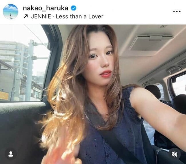 中尾春香選手のインスタグラム（＠nakao_haruka）より