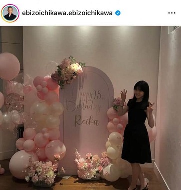 市川團十郎さんのインスタグラム（＠ebizoichikawa.ebizoichikawa）より