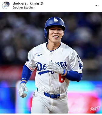 キム・ヘソン選手（球団インスタグラムより）