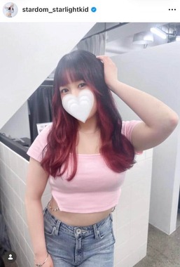 スターライト・キッド選手のインスタグラム（＠stardom_starlightkid）より