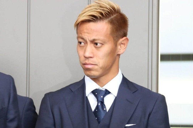 本田圭佑さん（2018年撮影）