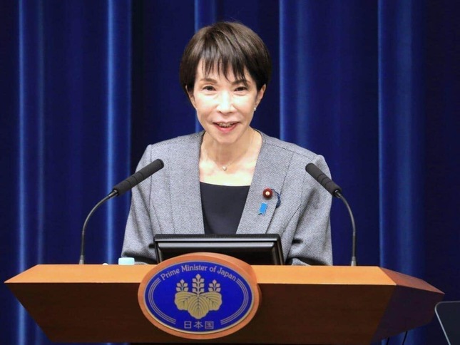 高市早苗首相（2025年12月撮影）
