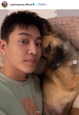 三山凌輝さんのインスタグラム（@ryokimiyama_official）より
