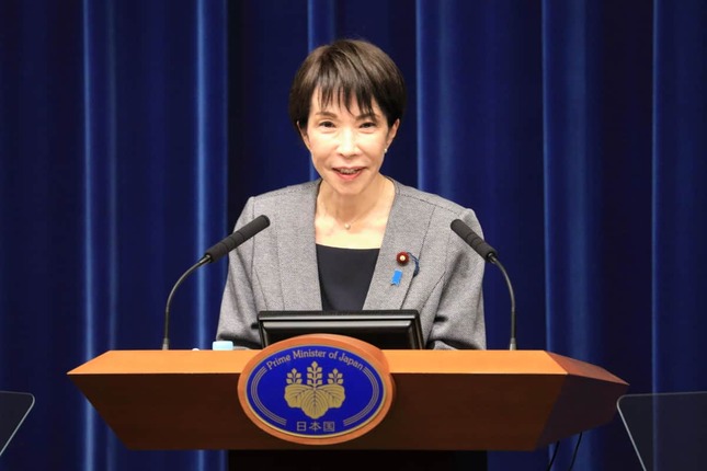 高市早苗首相（2025年12月撮影）