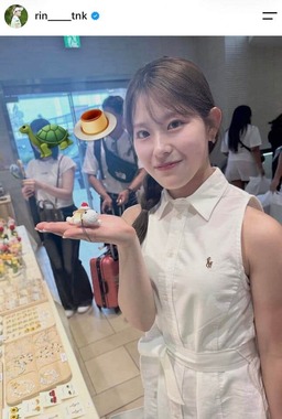 吉田鈴選手のインスタグラム（＠rin____tnk）より