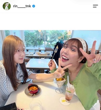 吉田鈴選手のインスタグラム（＠rin____tnk）より
