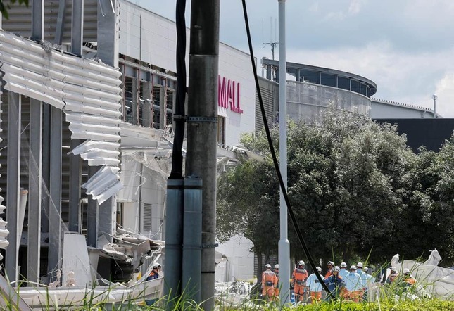 爆発事故が発生したイオンモール熊本（写真：ロイター/アフロ）