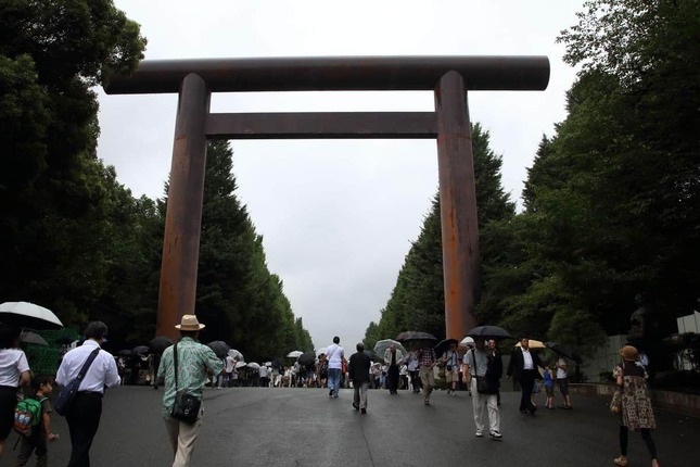 靖国神社（2017年8月15日）