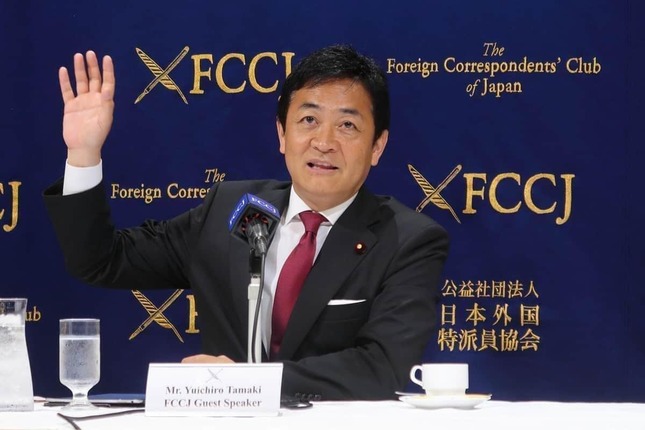 国民民主党・玉木雄一郎代表（2025年6月撮影）
