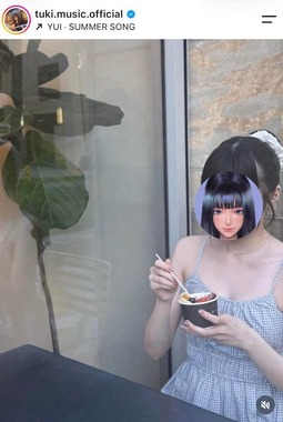 tuki.さんのインスタグラム（＠tuki.music.official）より