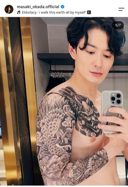 岡田将生さんのインスタグラム（＠masaki_okada.official）より
