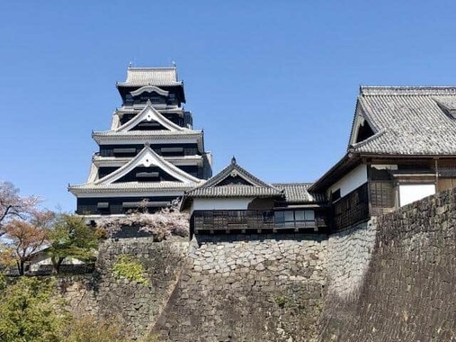 熊本城にも大きな被害が出ている
