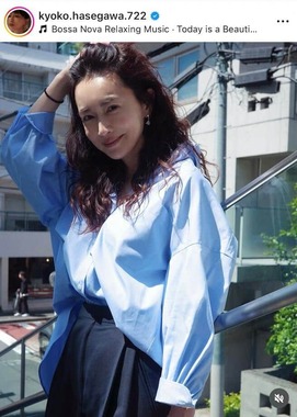 長谷川京子さんのインスタグラム（＠kyoko.hasegawa.722）より