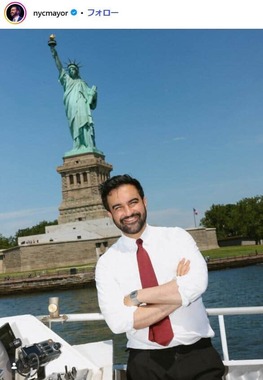 マムダニ市長（ニューヨーク市長公式インスタグラム（@nycmayor）より）