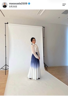 浅田真央さんのインスタグラム（＠maoasada2509）より