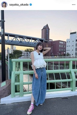 岡田紗佳さんのインスタグラム（＠sayaka_okada）より