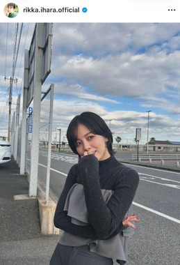 伊原六花さんのインスタグラム（＠rikka.ihara.official）より