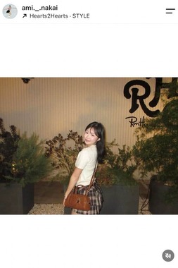 中井亜美選手のインスタグラム（＠ami._.nakai）より