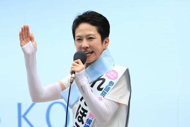 蓮舫参院議員（2025年7月撮影）