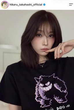 高橋ひかるさんのインスタグラム（＠hikaru_takahashi_official）より