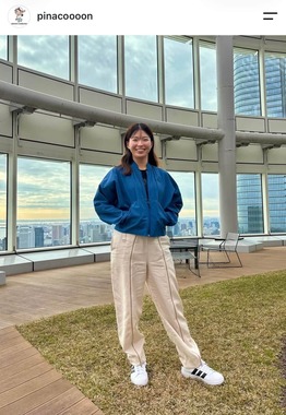 渋野日向子選手のインスタグラム（＠pinacoooon）より