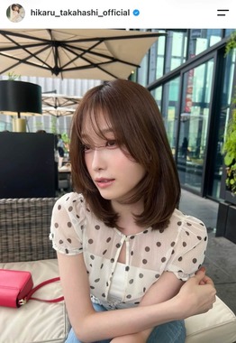 高橋ひかるさんのインスタグラム（＠hikaru_takahashi_official）より