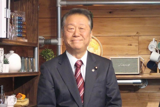 中道改革連合の小沢一郎前衆院議員（2019年撮影）