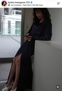 長谷川京子さんのインスタグラム（＠kyoko.hasegawa.722）より