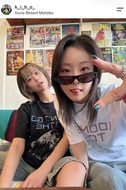 礒部希帆さんのインスタグラム（＠k_i_h_o_）より