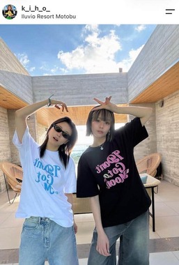 礒部希帆さんのインスタグラム（＠k_i_h_o_）より
