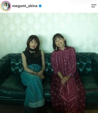 奥菜恵さんのインスタグラム（＠megumi_okina）より