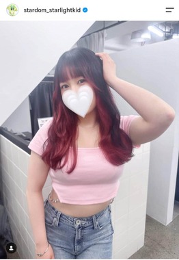 スターライト・キッド選手のインスタグラム（＠stardom_starlightkid）より
