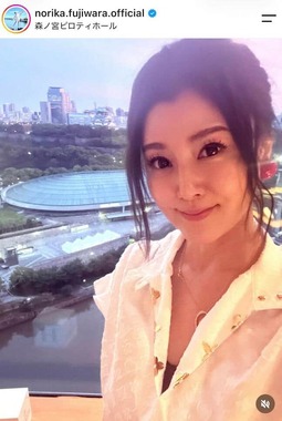 藤原紀香さんのインスタグラム（＠norika.fujiwara.official）より