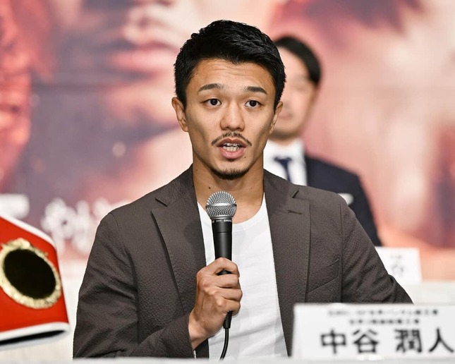 中谷潤人選手（写真：山口フィニート裕朗/アフロ）

