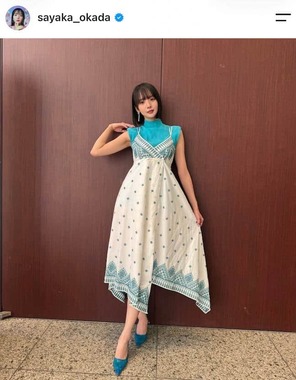 岡田紗佳さんのインスタグラム（＠sayaka_okada）より