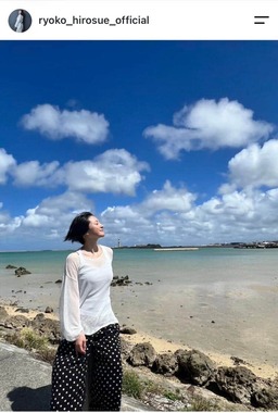 広末涼子さんのインスタグラム（＠ryoko_hirosue_official）より