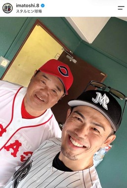 今江敏晃氏のインスタグラム（＠imatoshi.8）より