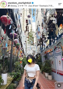 スターライト・キッド選手のインスタグラム（＠stardom_starlightkid）より