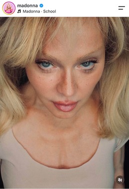 マドンナのインスタグラム（＠madonna）より
