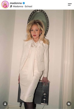 マドンナのインスタグラム（＠madonna）より
