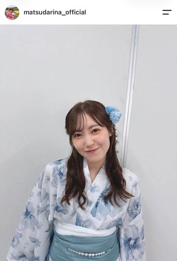 松田里奈さんのインスタグラム（＠matsudarina_official）より