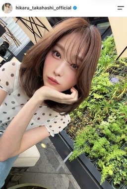 高橋ひかるさんのインスタグラム（＠hikaru_takahashi_official）より