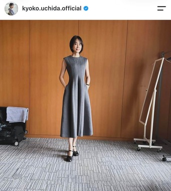 内田恭子さんのインスタグラム（＠kyoko.uchida.official）より